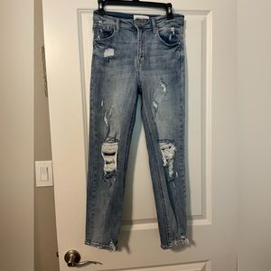 EUC Risen Distressed Jeans Size 7/28